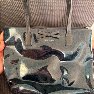 Kate Spade Blue Sparkle Purse